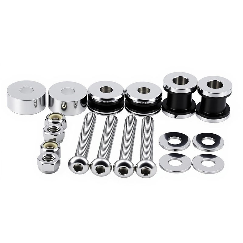 TCMI Motorcycle Sissy Bar Docking Hardware Kit for Harley Touring FLSTC FXSTSB FXSTS FXSTC FLSTF FXST FXSTB FLSTN 1984-2025 - Image 1